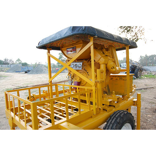 Road Cleaning Trolley Compressor - Color: Yellow