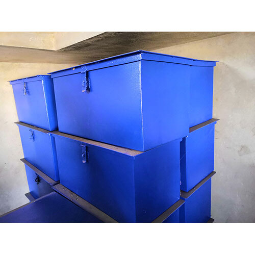 Tractor Compressor Toolbox Set - Color: Blue