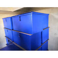 Tractor Compressor Toolbox Set - Color: Blue