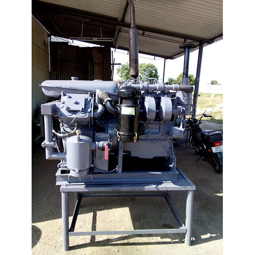 Engine Powered Air Compressor - Color: Grey