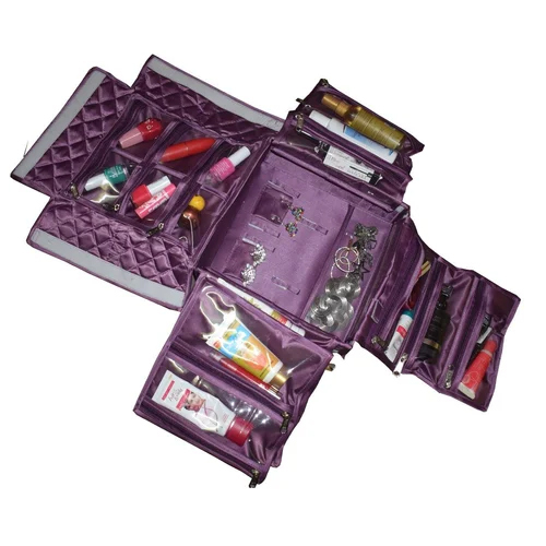 Cosmetic Makeup Organizer - Color: Purple