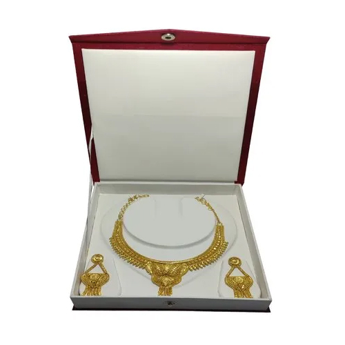 120Gm Necklace Jewelry Box - Color: Red