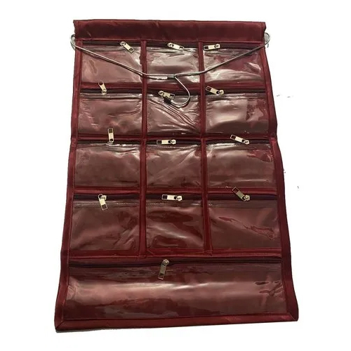 Pocket Jewellery Organizer - Color: Red