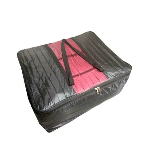 Satin Blanket Bag - Color: Black