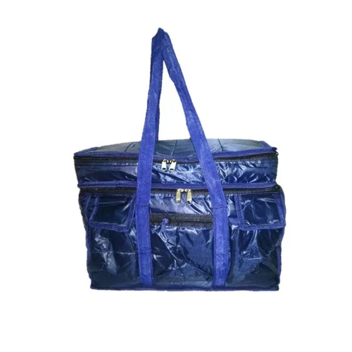 Blue Travel Duffle Bag - Design: Plain