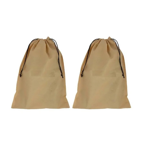 Non Woven Shoes Bag - Color: Brown