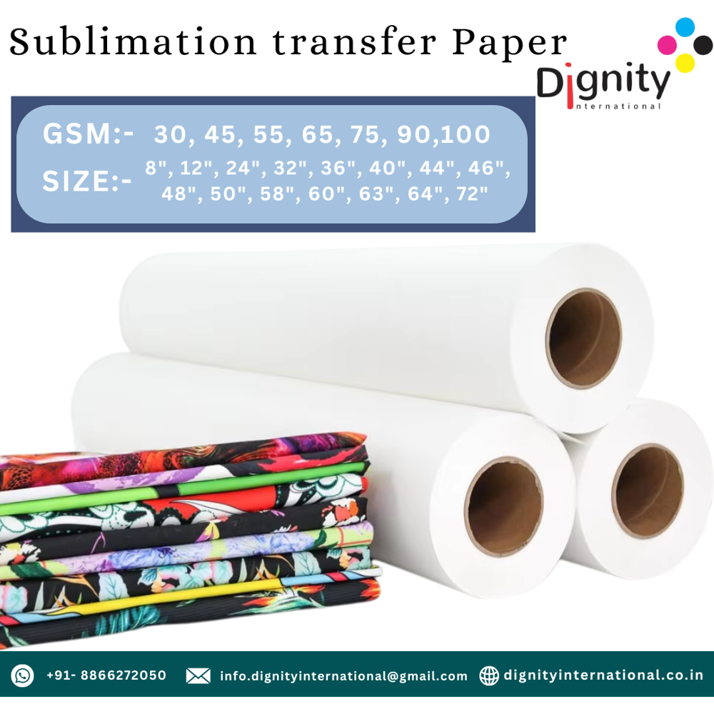 100 GSM SUBLIMATION TRANSFER PAPER