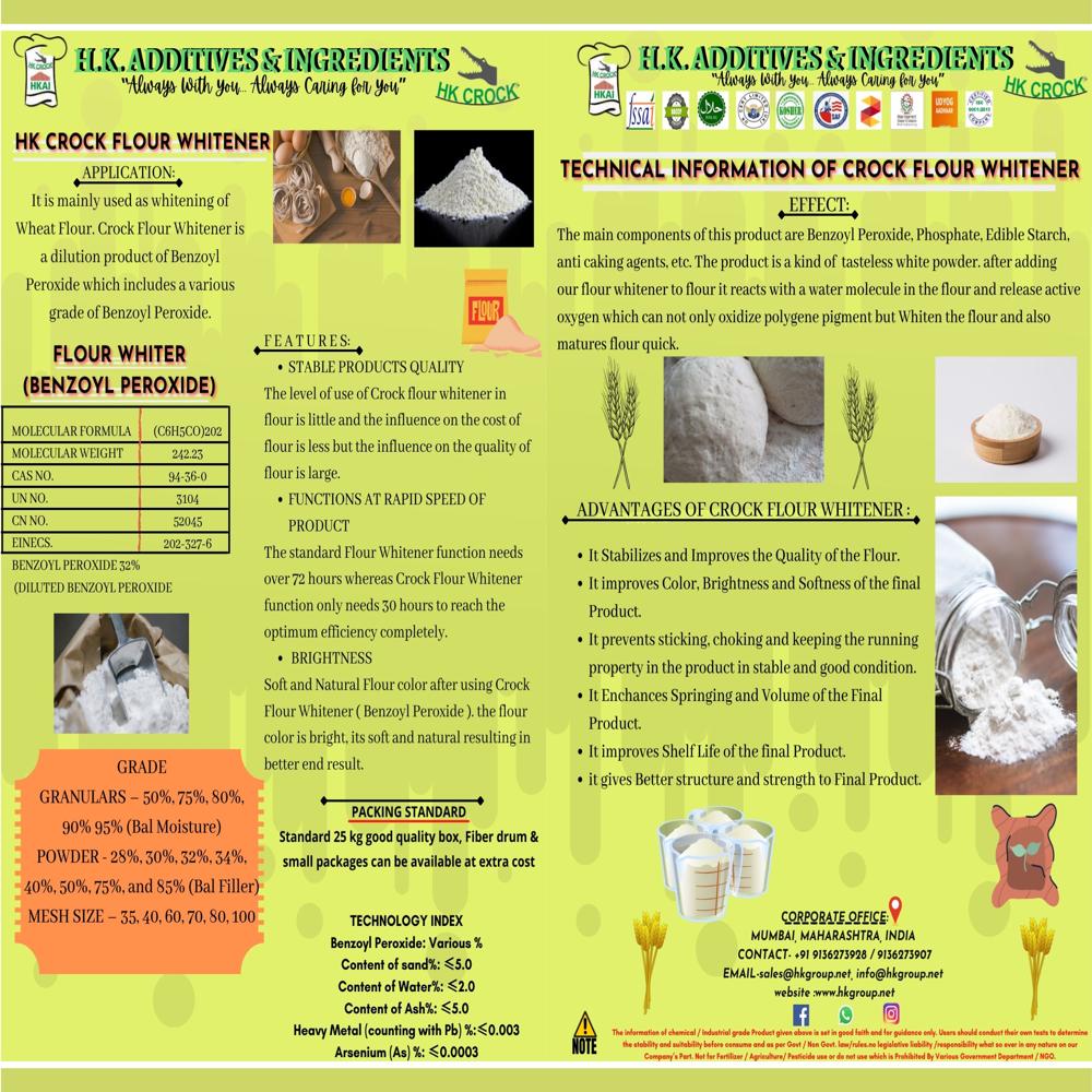 Flour Whitener - Color: White
