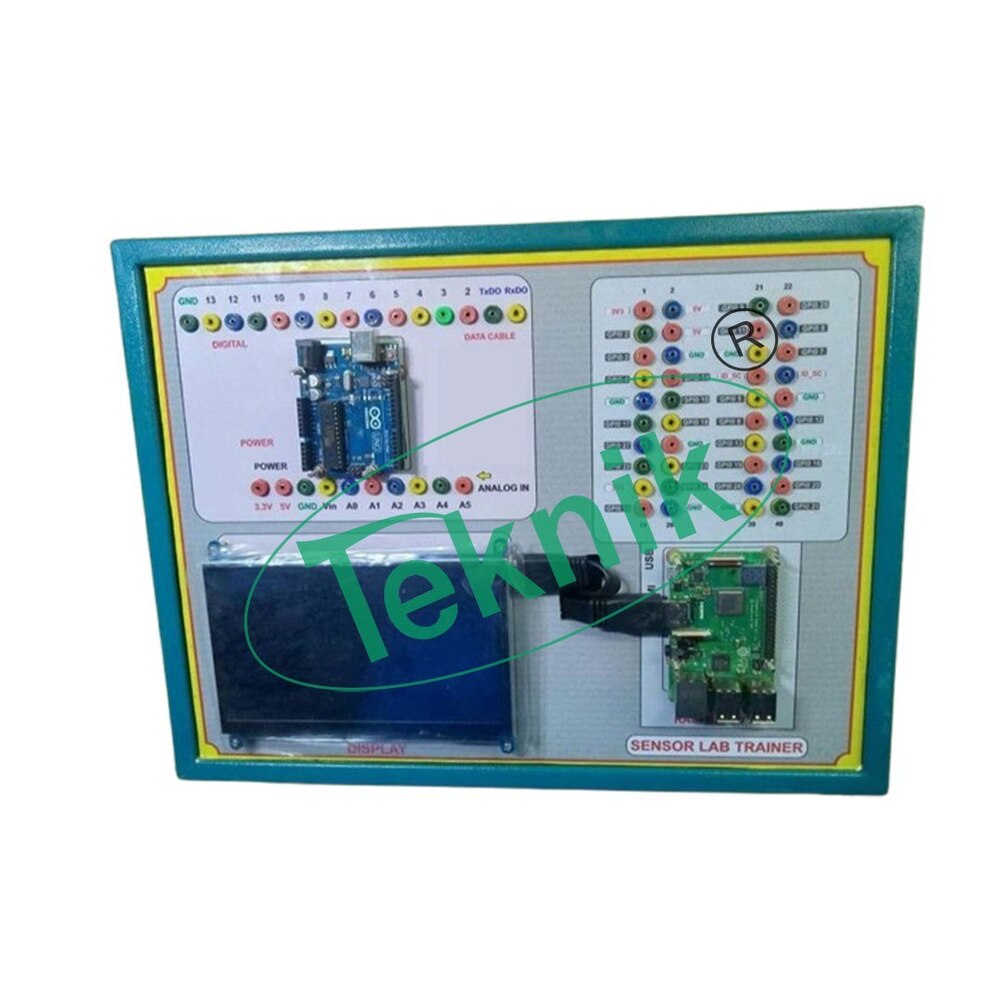 Sensor Trainer Kit - Comprehensive Sensors (Thermocouple, Rtd, Thermistor, Load Cell, Strain Gauge, Lvdt, Smoke Sensors, Speed Sensor) | Extensive Hands-on Learning Tool For Electrical And Mechanical Applications