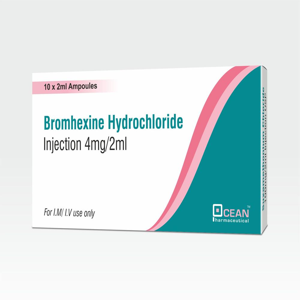 BROMOHEXINE HCL INJECTION 4MG/2ML