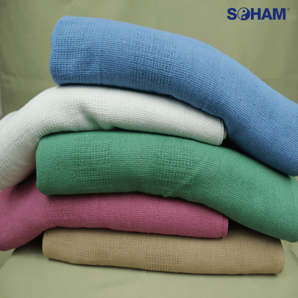 PR-1013-Cotton Thermal Blankets - Snag Free