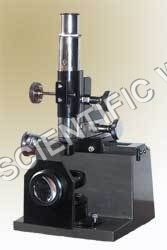 Newton Ring Microscope - Stainless Steel, 13x9x6 mm | 30X Magnification, Rack and Pinion Focusing, Anti-Fungal Treated Lenses, Sturdy Wooden Case