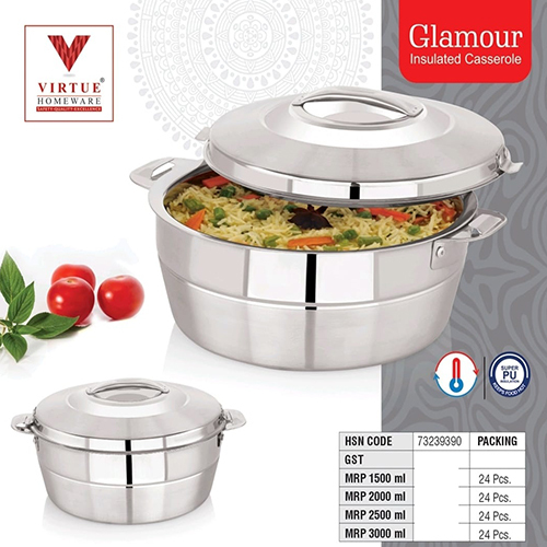 Glamour Insulated Casserole - Color: Different Available