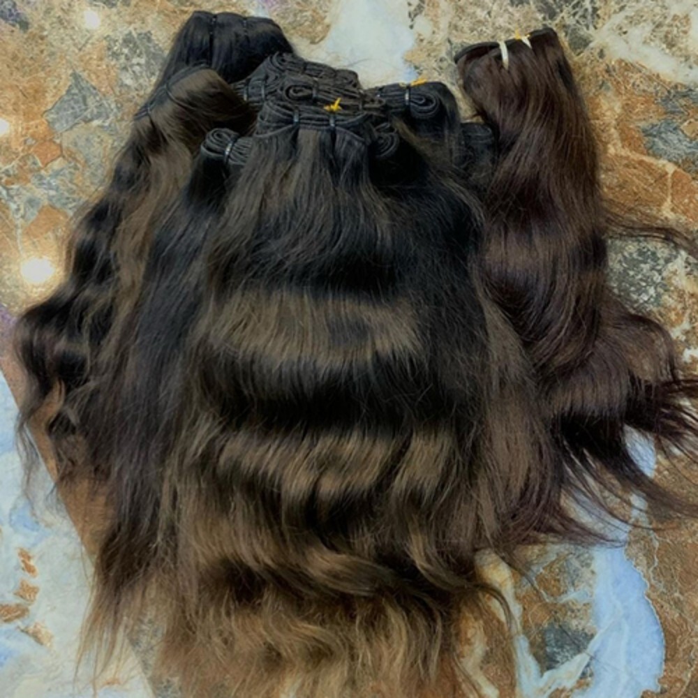 Wavy Hair Extension - Color: Black