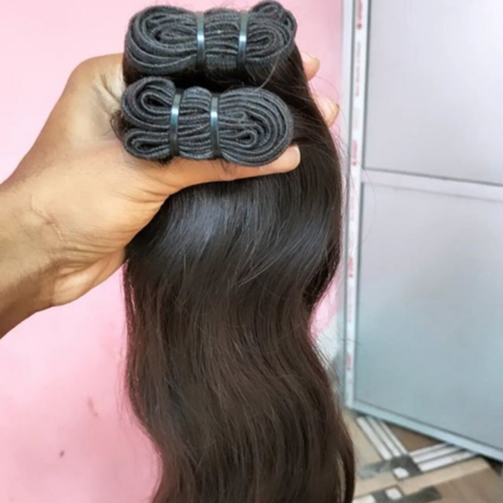 Black Wavy Human Hair - Application: Personal