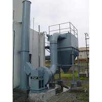 Industrial Dust Collector - Ms Material, 220-440 Volt , High Efficiency For Industrial Applications, Includes Warranty
