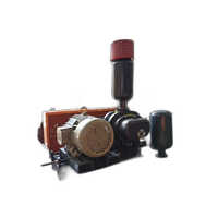 Tri Lobe Roots Blower - Steel, 220-240 Volt Power Supply, 50 Hertz Frequency, High Pressure Capability | Long Lifespan, Warranty Included