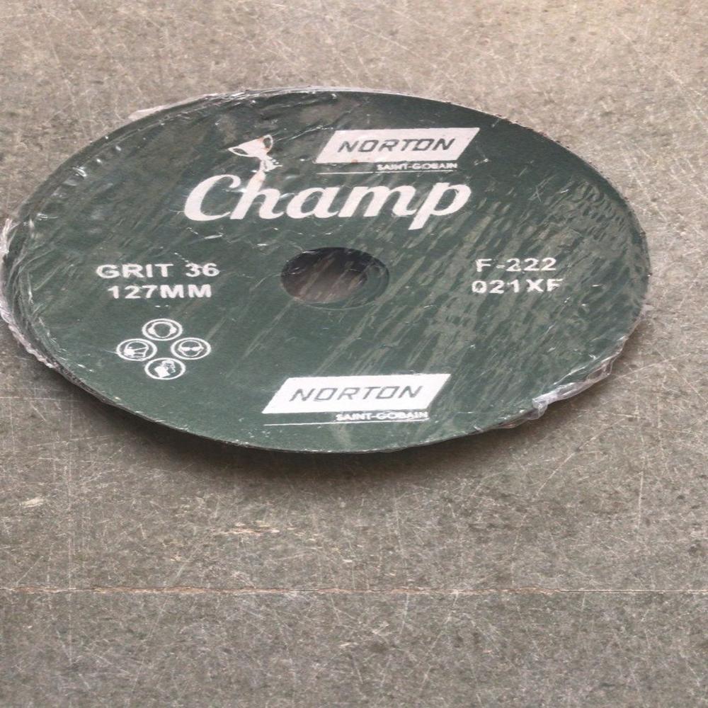 Norton Champ Grit 80 Fibre Disc