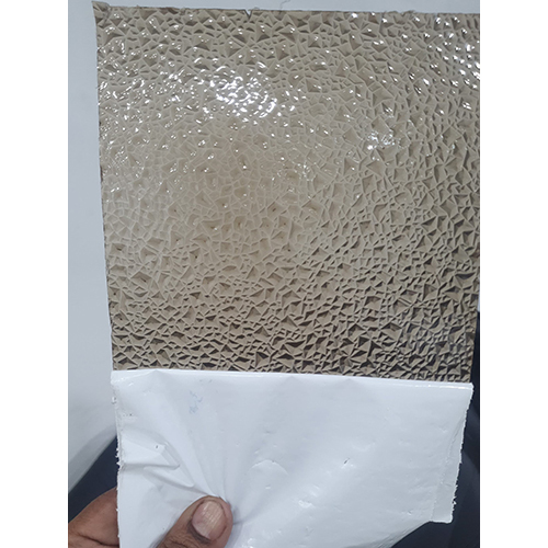 155Gm Per Sqft Brown Polycarbonate Diamond Sheet - Size: Various Available