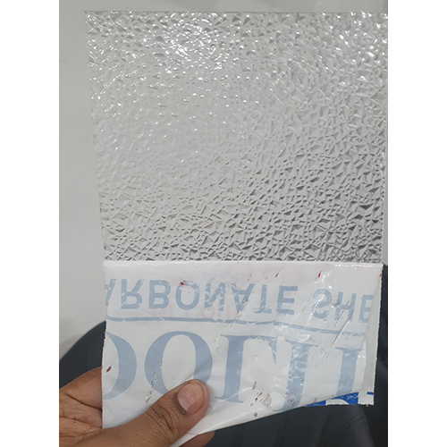 155gm Per Sqft Clear Polycarbonate Diamond