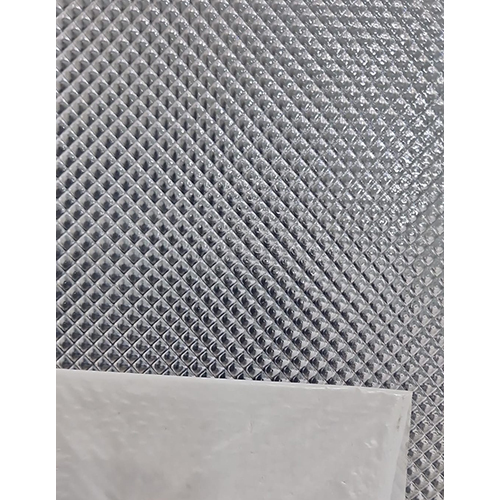 Clear Polycarbonate Prism Sheet - 10mm Thickness, Various Sizes Available | Lightweight, Impact-Resistant, Plain Surface for Residential and Commercial Use