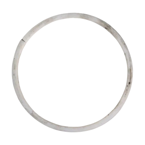 White Silicon Rubber O Ring - Diameter: 10 Inch (D) Inch (In)