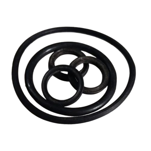 Black Rubber Washer Set - Size: Different Size