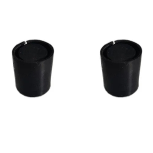 Black PU Rubber Cap