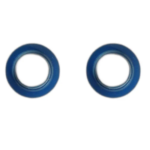 Blue Rubber Cap - Diameter: 3 Inch (In)