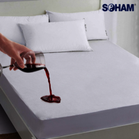 Pr-2011-waterproof Mattress Protector. - Color: White