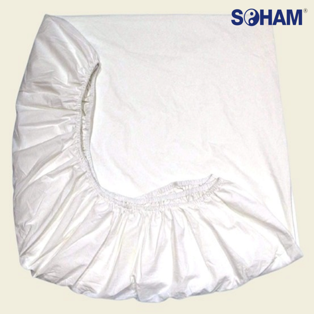 Pr-2011-waterproof Mattress Protector. - Color: White