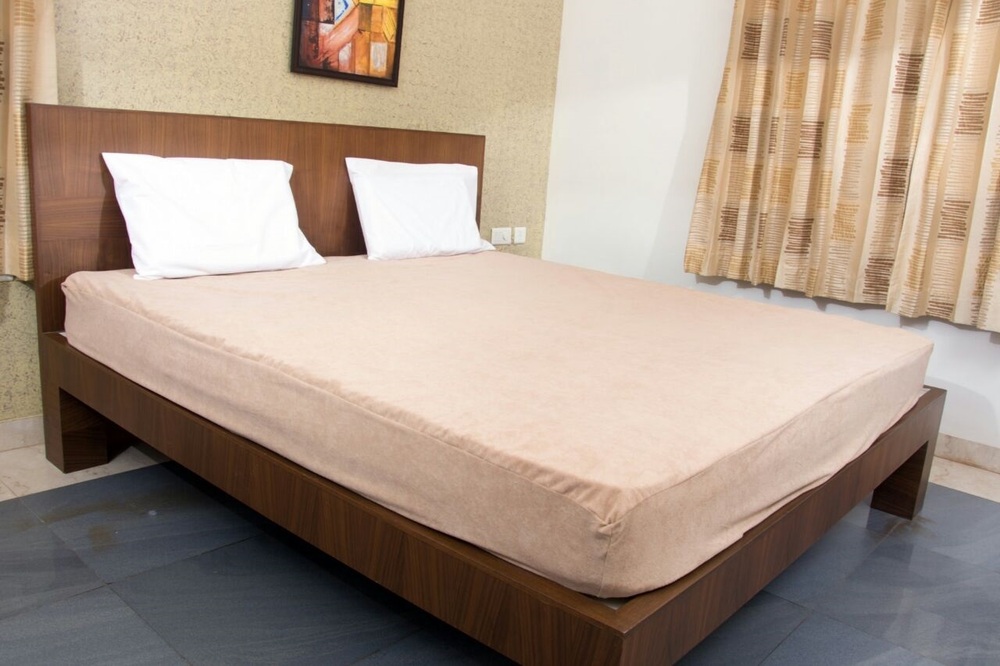 Pr-2011-waterproof Mattress Protector. - Color: White