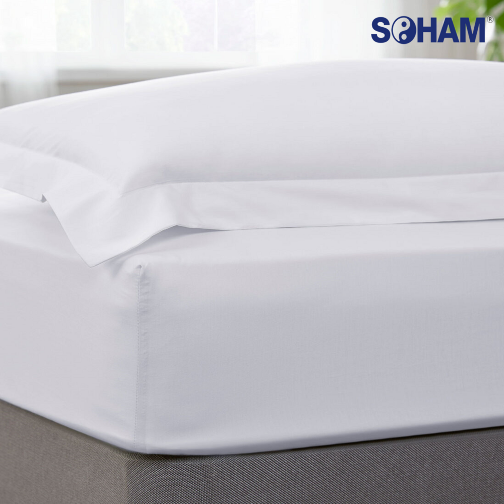 PR-1009-Hospital Cotton White Fitted Bedsheet.