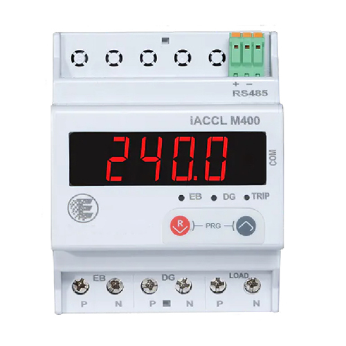 M400 Automatic Changeover With Current Limiter - Application: Electrical