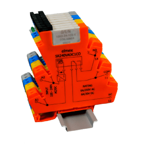 Elmex Slim Relay - Contact Load: High Power