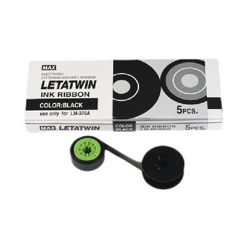 Max Letatewin Black Ink Ribbon - For Use In: Printer