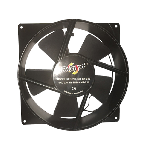 Ac Exhaust Cooling Fan - Color: Black