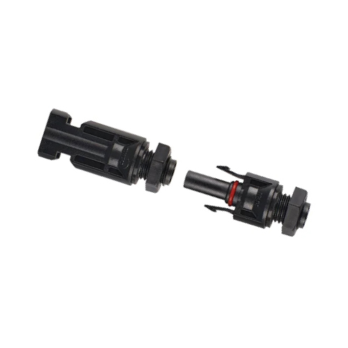 Pv Solar Panel Connector - Color: Black