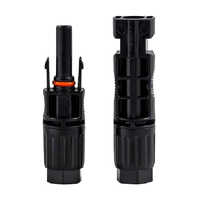 Solar Mc4 Connector - Metal, Different Sizes, Black | Automatic Switch, Warranty Included