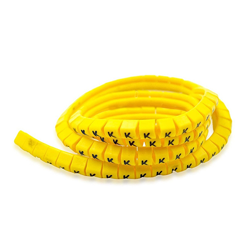 Pvc Cable Marker Ferrules - Color: Yellow