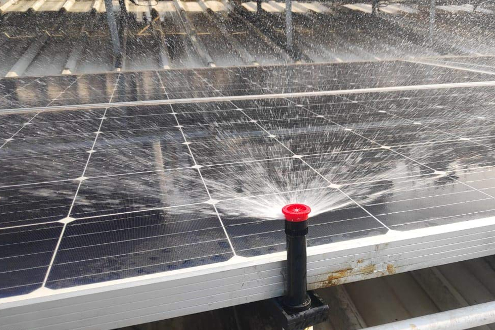 Solar Panel Cleaning Brush - Customizable Sizes Up To 12 Meters, Motorised Options Available | Ideal For Commercial & Industrial Use, Automatic Switch