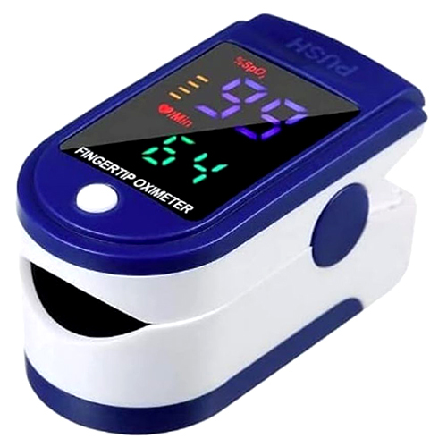 Economic Led Fingertip Pulse Oximeter - Material: Plastic