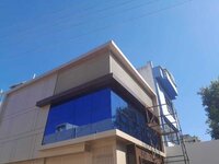 Exterior Metal Louvers Duct Cover - Galvanized Steel 0.5mm & Aluminum 0.65mm, Waterproof, Customizable Colors, Versatile Installation Options