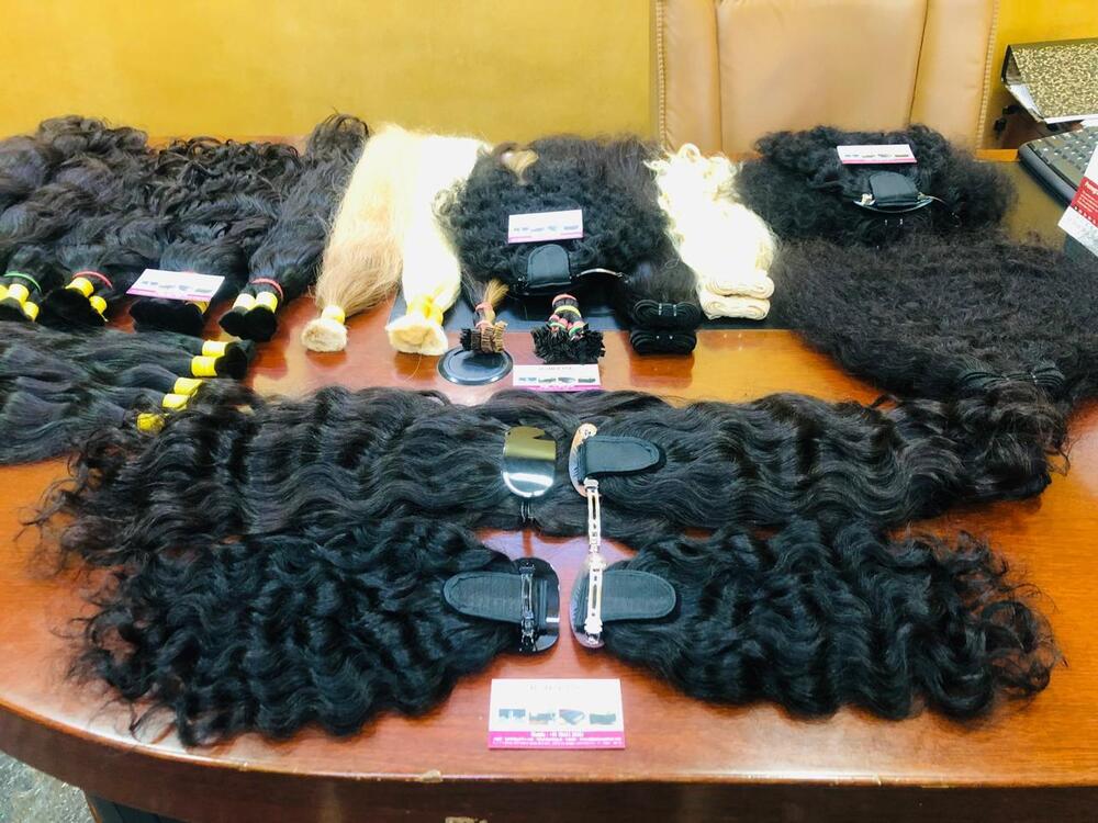 NATURAL BLACK HUMAN HAIR IN INDIA