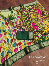 italian silk saree