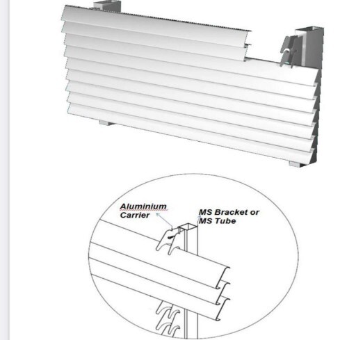 vindsil Exterior Louvres SL 4, SL5, H3