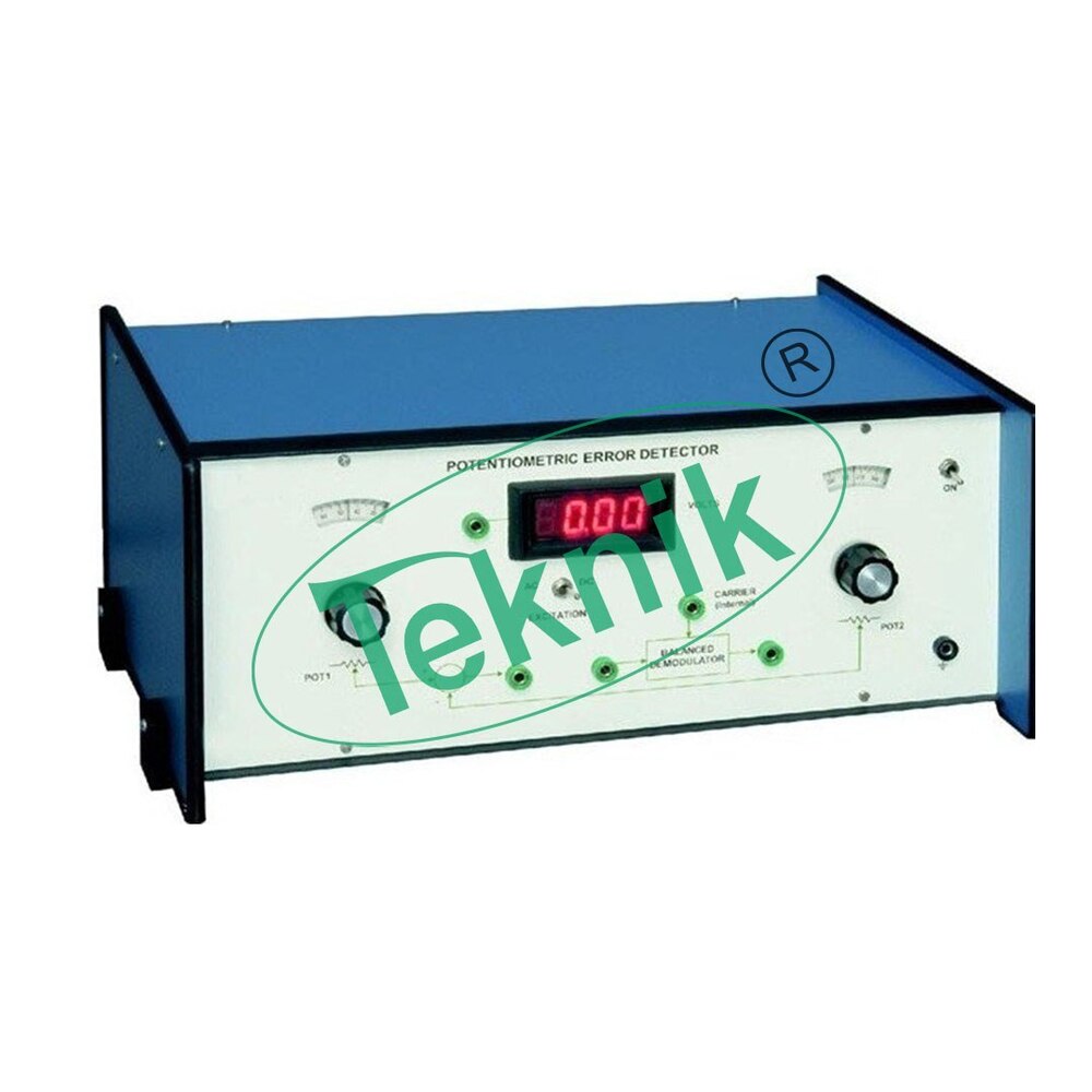 Potentiometer As Error Detector