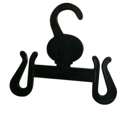 Black Plastic Shoe Hanger - Hangers Type: Garment