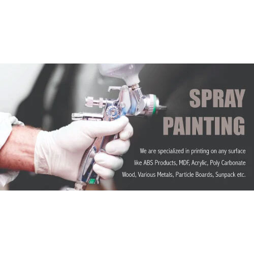 Spray Painting on plastic Product Service