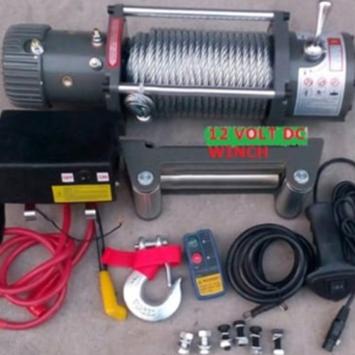 Dc Jeep Winch - Capacity: 1 Ton